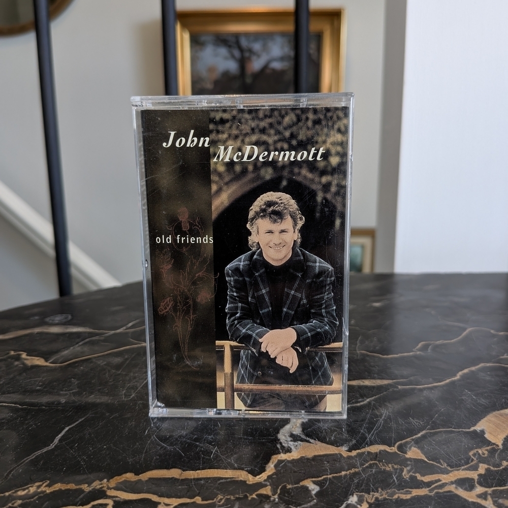 ​John McDermott - Old Friends Cassette Tape Vintage 1994 Canadian Celtic Tenor
